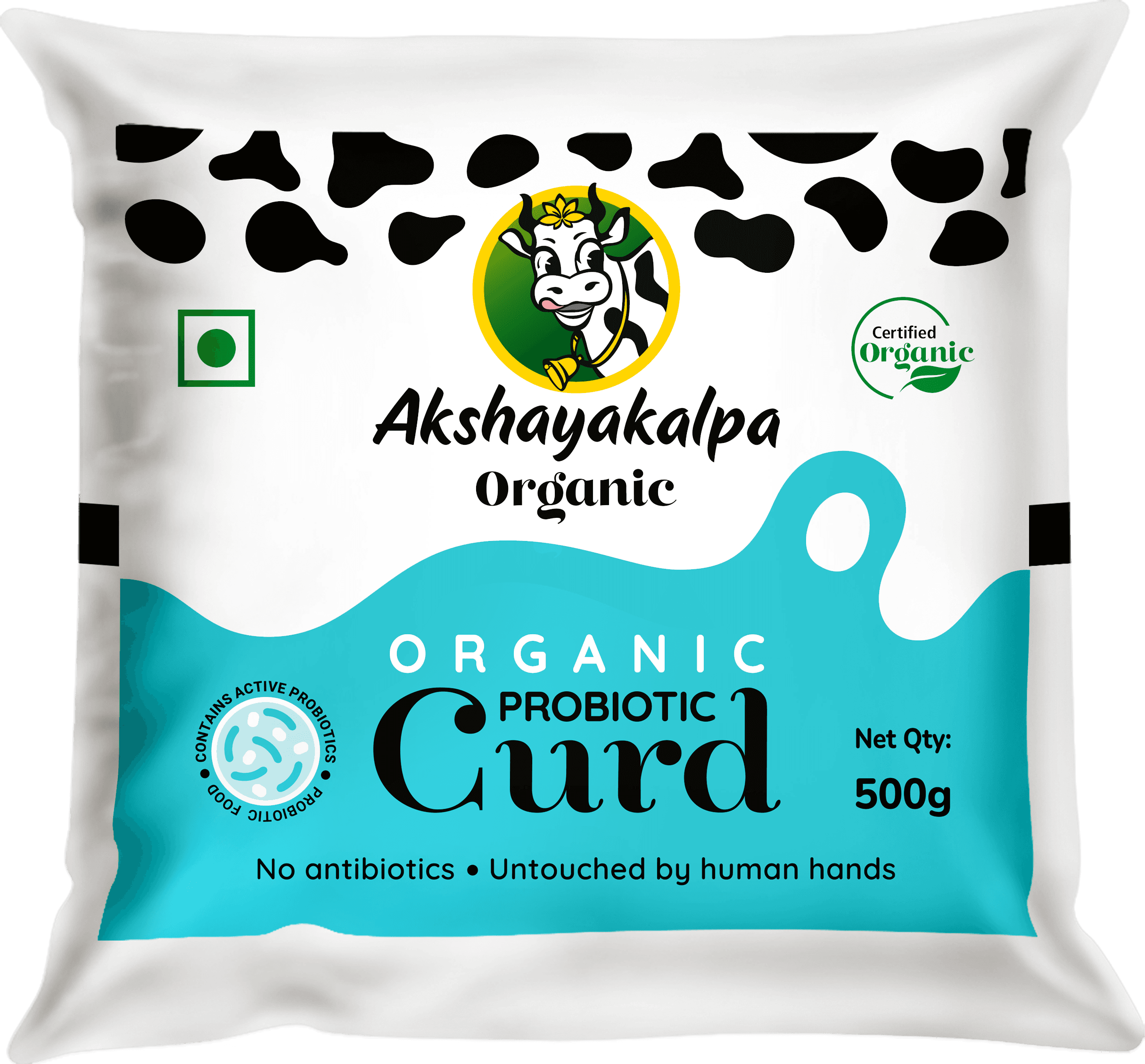 Akshayakalpa Organic Probiotic Curd 500ml