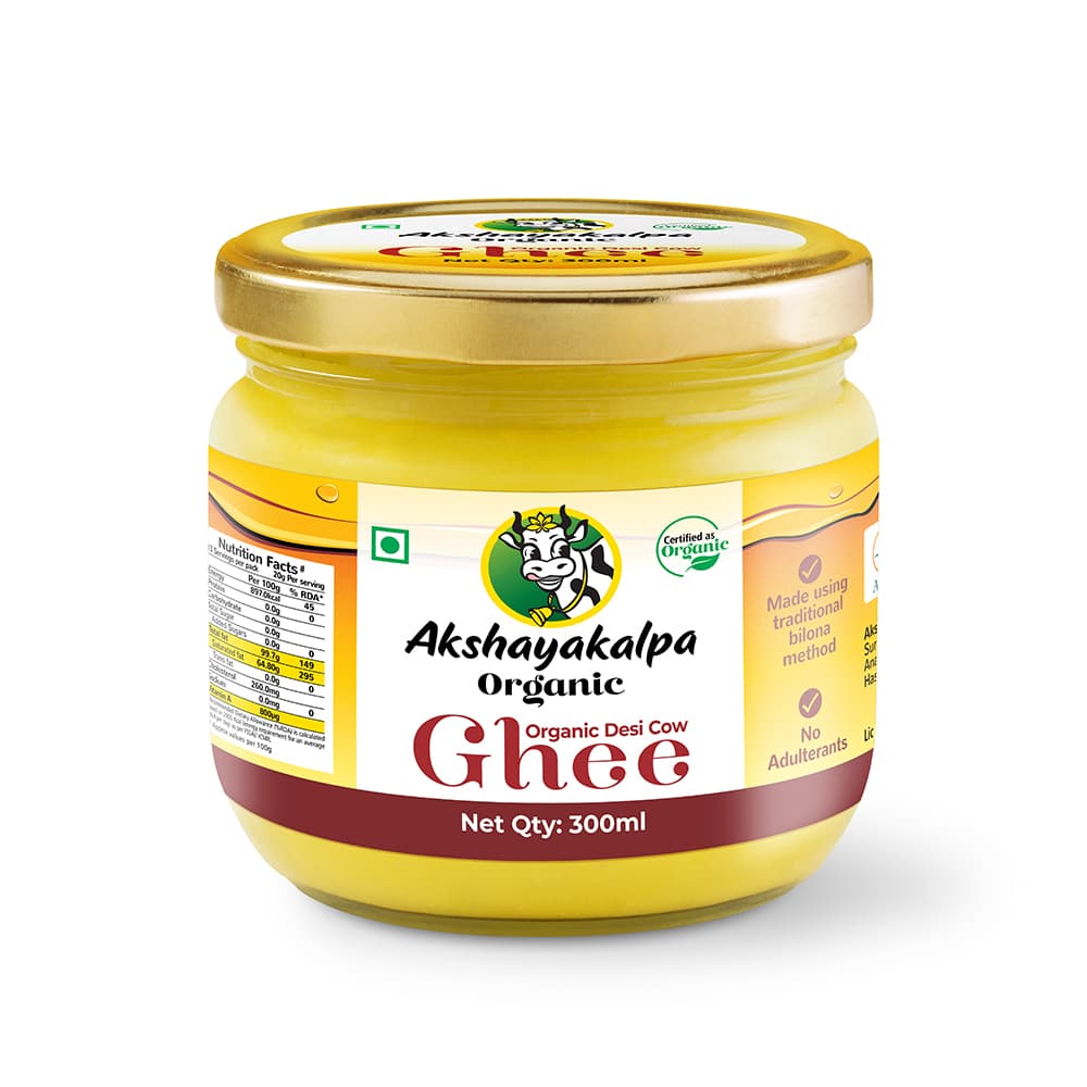 Akshayakalpa Organic Desi Ghee 300ml