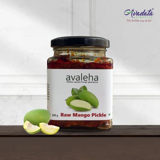 Avadata Organics Avaleha Raw Mango Pickle 250g