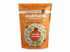 Concious Foods Makhana Mirchi Masala 65g