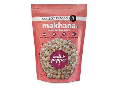 Concious Foods Makhana Salt & Pepper 65g