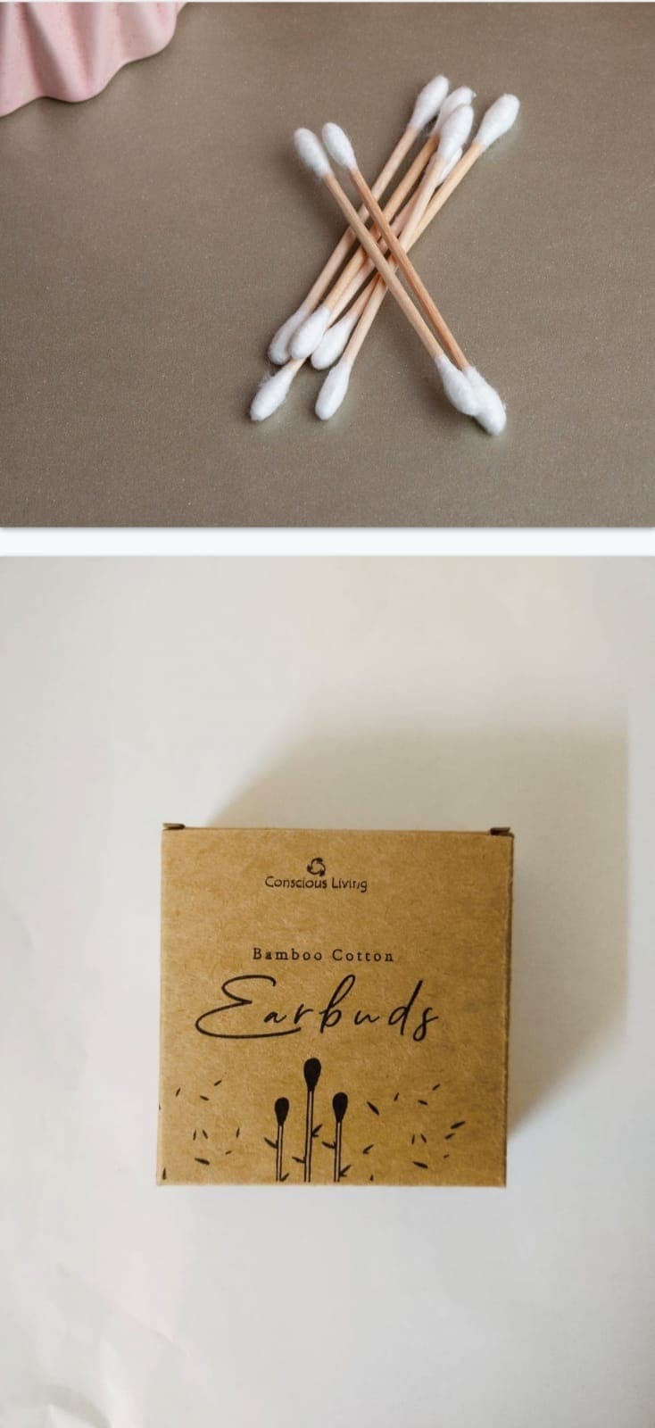 Concious Living Bamboo Cotton Buds