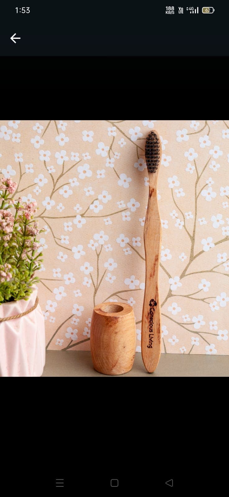 Concious Living Neem Toothbrush (for Kids)