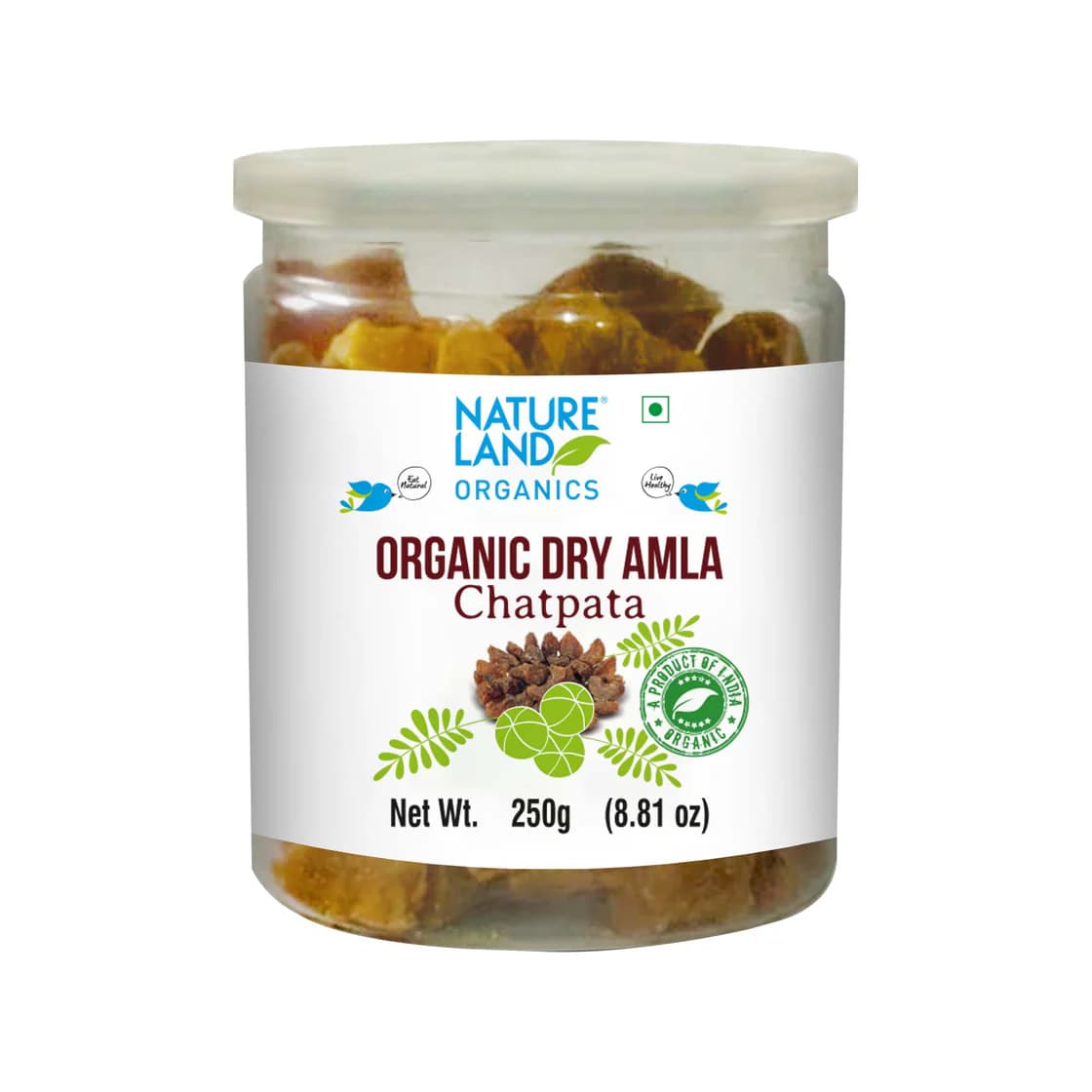 Nature Land Organic Amla Candy Chatpata250g