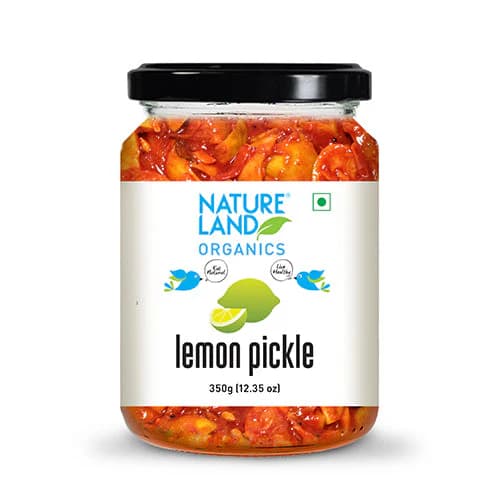 Nature Land Organic Lemon Pickle 350g