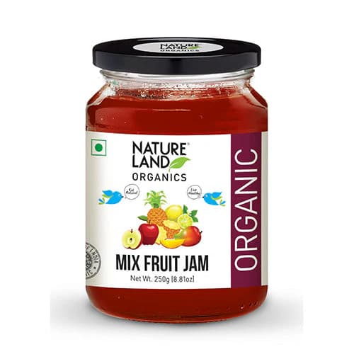 Nature Land Organic Mix Fruit Jam 250g