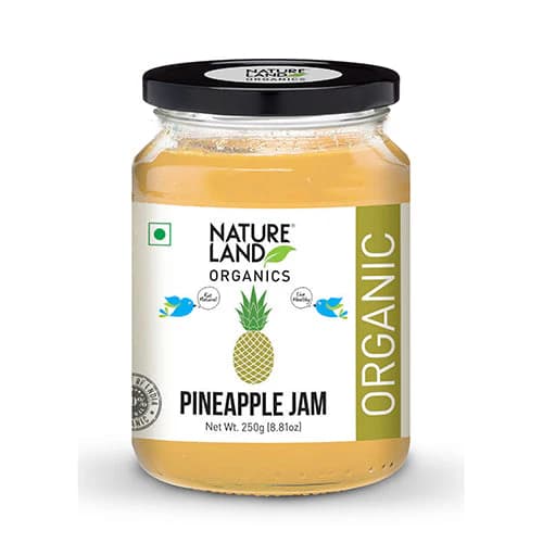 Nature Land Organic Pineapple Jam 250g