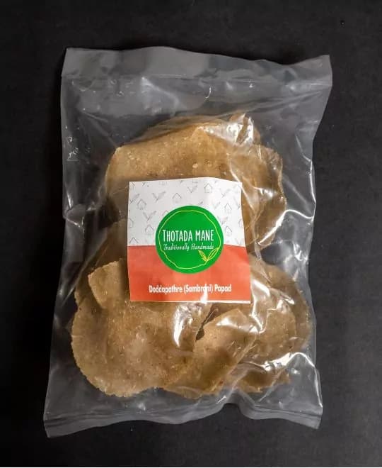 Thotada Mane Home Made Dodpathre Papad 140g