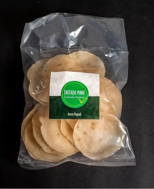 Thotada Mane Home Made Jeera Papad 140g