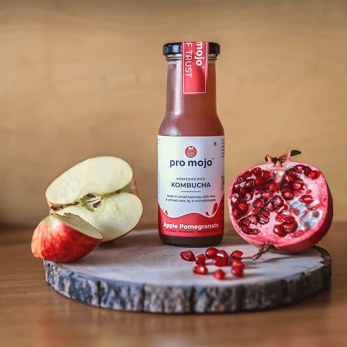 Pro Mojo Apple Pomegranate Kombucha 200ml