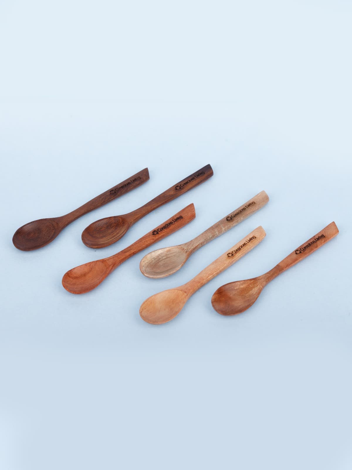 Concious Living 5 Inch Neem Wood Spoon