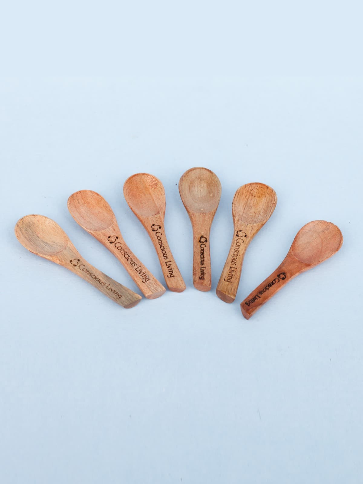 Concious Living 3 Inch Neem Wood Spoon
