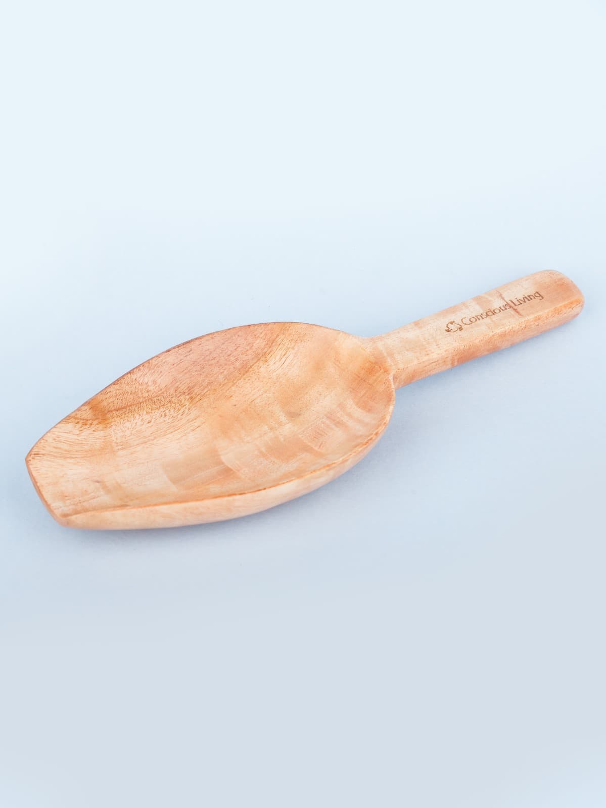 Concious Living Neem Wood Large Grain Scooper